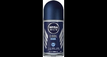 Nivea - Cool Kick - Mannen Rollerdeodorant - 48 Uur Lang Werkend - 50 ml