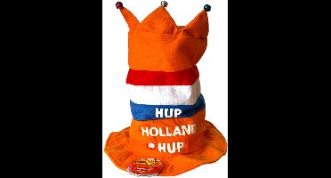 Oranje - Dansende Supportershoed Met Muziek - Olé Olé Olé We Are The Champion - Hup Holland Hup - Ek/WK