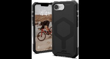 UAG - Essential Armor Magafe geschikt voor iPhone 16e (2025) Hoesje - zwart | zwart