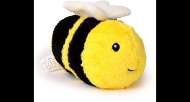 Puckator Deurstopper Honingbij - 1.2 kg - geel/zwart - knuffeldier - H21 cm - deurstop - binnendeur en buitendeur