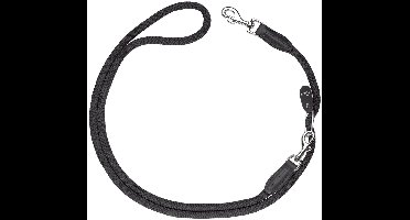 Hunter Variolijn Freestyle Nylon Rond 260x1 cm - Hondenriem - Zwart