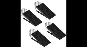 Boraboi® Robuuste Antislip Deurstopper Set van 4 Stuks voor Stabiele Deuren in Huis en Kantoor