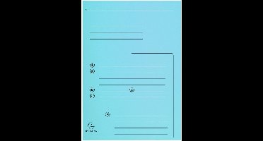 Exacompta 5x SUPER 210 Contact - Pak van 25 Mappen met 2 kleppen, bedrukt - 24x32cm - - Geassorteerd - 334000E