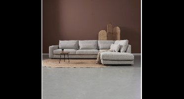 Hoekbank COMO met ottoman rechts - Puente 09