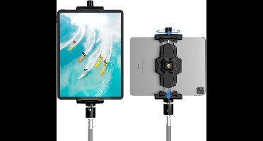 Tablet Standaard Houder Statief - Verstelbaar - Smartphone Statief - Telefoonhouder - Tablet Arm - Stevig Statief - 360 graden draaibaar – Tripod – Compatibel Met 5.3-10.6" Inch