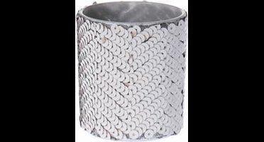 Riverdale Sfeerlicht Frosting - Wit- 8 cm