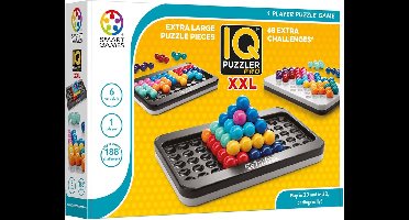 SmartGames - IQ Puzzler Pro XXL - 188 opdrachten - 2D en 3D puzzels