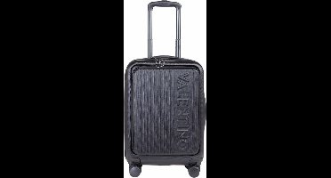 VALENTINO met laptopvak Lexplor Carry On Trolley Nero Zwart 56cm