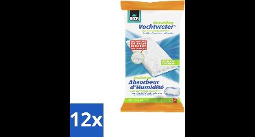 Bison - Original - Vochtvreter - Navulzak - 1 KG - 1 Stuk - Geurloos - Voordeelverpakking - 12 stuks