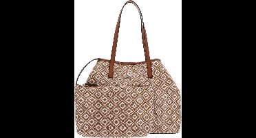 GUESS Shopper Vikky II Large Tote Cognac Lichtbruin