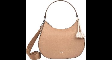 JOOP! Schoudertas Chiara 2.0 Aja Hobo Cappuccino Lichtbruin
