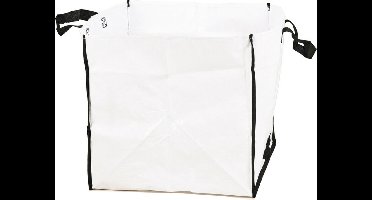 Progarden Tuinafvalzak - 42 x 42 cm - wit - 74 liter - bladeren opruimen
