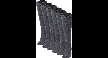 JOOP! Sokken Unisex premium essential cotton Knee High 6p Set van 6