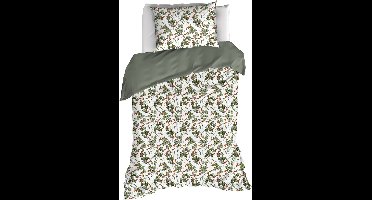 De Witte Lietaer Dekbedovertrek Whisper, Douglas Fir - 140 x 200/220 - Katoen Percal