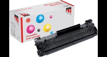 Tonercartridge quantore hp cb436a 36a zwart hc | 1 stuk