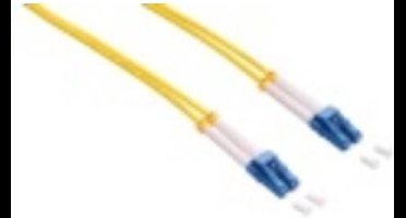 LogiLink FP0LC03 Glasvezel Optische vezel Aansluitkabel 3.00 m Geel 9/125 µ Singlemode OS2