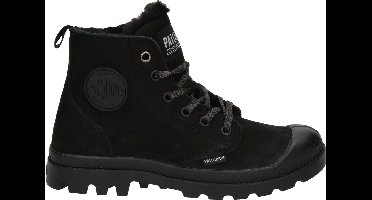 Palladium Pampa Hi Zip dames veterboot - Zwart - Maat 36