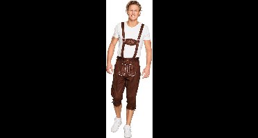 Boland - Lederhose Jan lang (L/XL) - Volwassenen - - Bierfeest