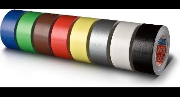 Tesa textieltape 50mm x 50M Zwart