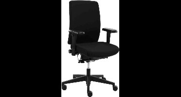 Workliving NPR1813 Ramblas Comfort Black Edition - Bureaustoel Ergonomisch Design ARBO
