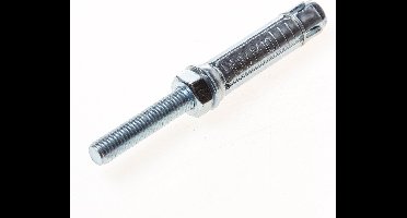 Hoenderdaal Keilbouthuls met ankerstang verzinkt m10 x 60 x 50mm