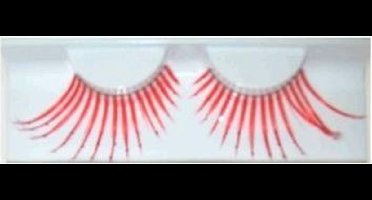 Nepwimpers maxi rood met zilveren puntjes
