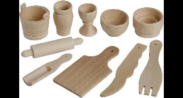 Keukengerei, L: 40-60 mm, 50 stuk/ 1 doos