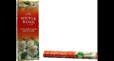 HEM Wierook - White Rose - Slof (6 pakjes/120 stokjes)