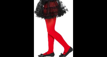 Smiffys Kinder panty Opaque Rood