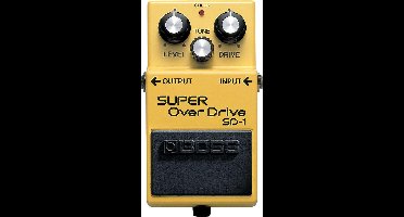 Boss SD-1 Super Overdrive overdrive pedaal