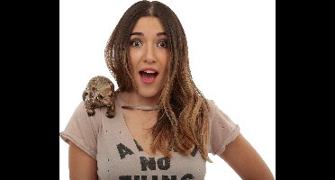 Haza Original Halloweendecoratie Buddy Rat 18 Cm Bruin