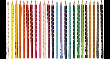 Lyra Kleurpotloden Dunne Groove 24 Stuks Multicolor