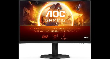 AOC CQ27G4X - Curved QHD Gaming Monitor - 180hz - Verstelbaar - 27 inch