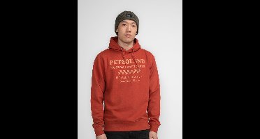 Petrol Industries - Heren Artwork Hoodie Kowak - Bruin - Maat XXL