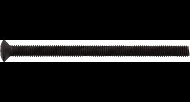 INTERSTEEL Bout tbv SKG3 aluminium beslag M6x90 voor deurdikte 75mm zwart