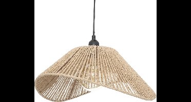 Atmosphera Hanglamp Myha - E27, niet inbegrepen - Ø45xH17cm - Beige
