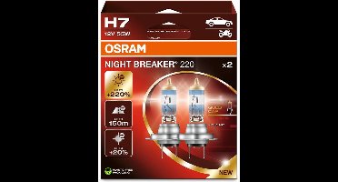 Osram Night Breaker 220 H7 64210NB220 set