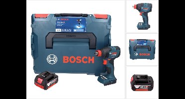 Bosch GDX 18V-210 C Professional accu-slagschroevendraaier 18 V 210 Nm borstelloos + 1x accu 5,0 Ah + connectiviteitsmodule + L-Boxx - zonder oplader
