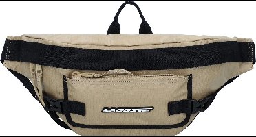 LACOSTE Gordeltas Waist Bag Lion Noir Beige