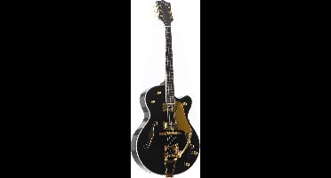 Fame Big Boy Black - Semi-akoestische gitaar