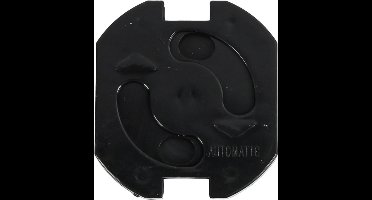 Benson Zwarte stopcontactbeveiligers - set van 5 - eenvoudige installatie - optimale bescherming