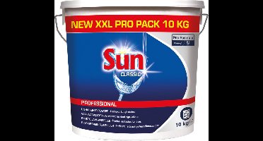 Sun Professional Vaatwaspoeder 10 (Lange wascyclus - huishoudmachine), Pro Formula 10 kg -