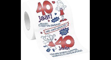 Paperdreams - Toiletpapier - 40 Jaar - Vrouw