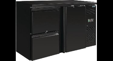 Polar U-serie werkbank koeling 1 deur en 2 laden