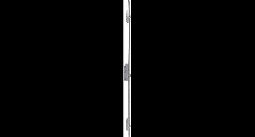 HMB Serie 51 | SKG3 Cilinderbediende Meerpuntssluiting | Voorplaat 24x1700mm | DM55 | PC92 - 551026