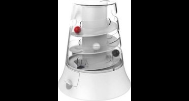 M-pets Kattenspeeltje Vortex 22 X 19,7 Cm Wit 4-delig