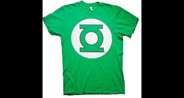 DC Comics Green Lantern Heren Tshirt -L- Logo Groen
