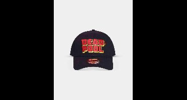 Marvel Deadpool Snapback Pet Big Letters Zwart