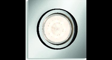 Philips Shellbark - Inbouwspot - 1 Lichtpunt - chroom - 1 x 500lm