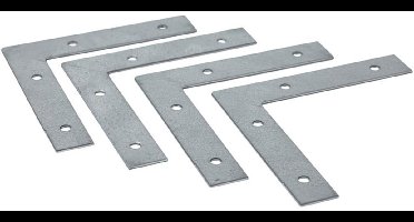 Raamhoeken - 100 mm - Verzinkt (4 stuks)